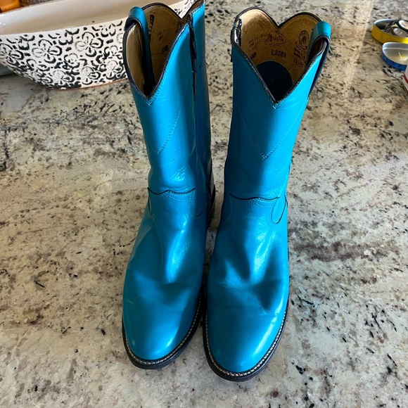 Justin Boots Shoes Justin Boots With Zipper Poshmark